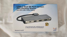 New SMK Link USB-C Dual 4K Multi-Stream Mini Docking Station