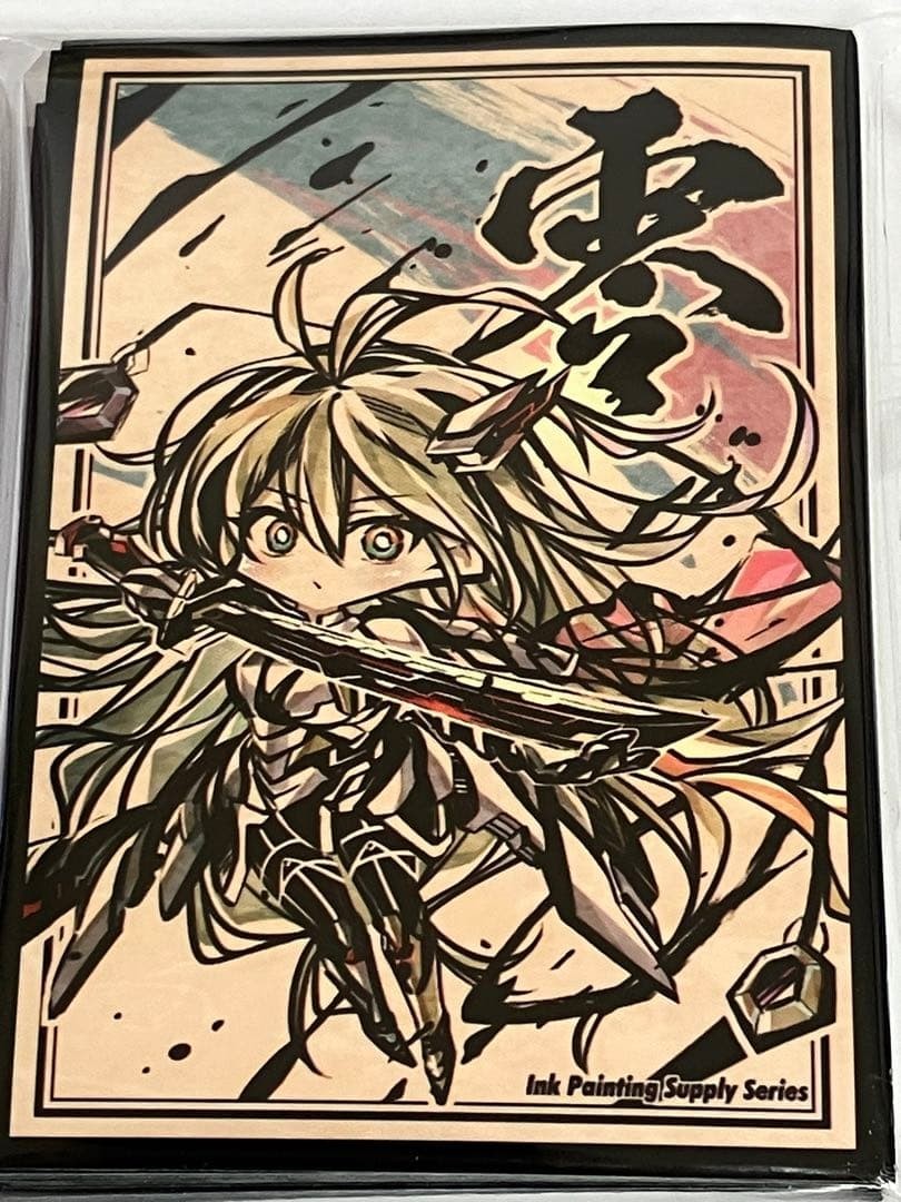 Yu-Gi-Oh Ink painting Sky Striker Ace = Zero doujin Card 60 Sleeve
