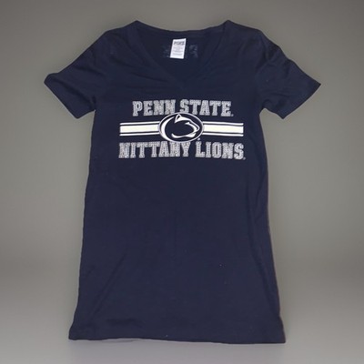 NWT Victorias Secret Penn State Nittany Lions Tshirt With Rhinestones Size med