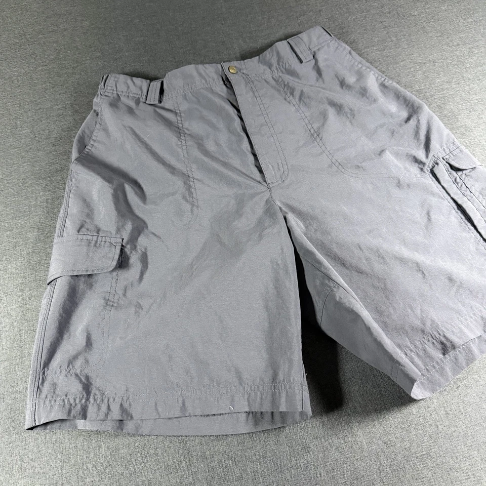 Nike ACG Cargo Shorts Grey Size L Technical Outdoor Hiking 2000s Vintage W 32" - Image 3 of 4