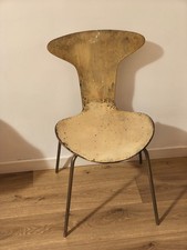 Sedia Vintage Fritz Hansen FH Da Restaurare