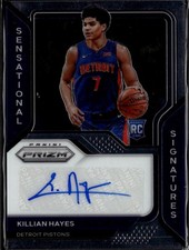 2020-21 Panini Prizm #SS-KHY Killian Hayes Sensational Signatures
