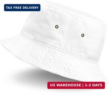 Cotton Bucket Hat Packable Sun Hat - Unisex Summer Travel Beach Fisherman Hat fo