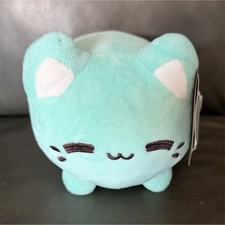 Aurora World Tasty Peach Meowchi Mint Teal Cat 7" Plush