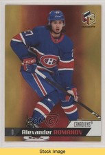 2020-21 Extended Series HoloGrFX Rookies Gold Alexander Romanov #HG-13 READ 0l2k