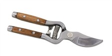 8" (200mm) Bypass Garden Secateurs Hand Pruner - Wooden Handles