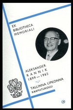 CINDERELLA 109 1966 Estonia Sweden Scouts Aleksander Rannik SHEET Skaut_002