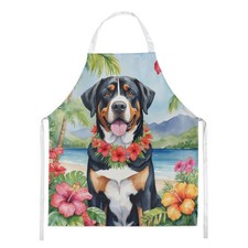Greater Swiss Mountain Dog Luau Apron DAC6448APRON