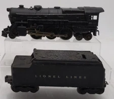Lionel 2035 Vintage O 2-6-4 Die-Cast Postwar Steam Locomotive with 6466W Tender