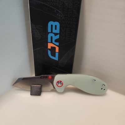CJRB Maileah Linerlock Jade G10 Folding AR-RPM9 Stainless Pocket Knife 1918NTG