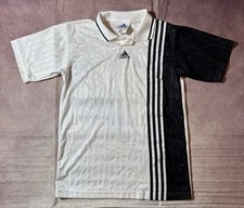 Vtg 90s Adidas Soccer Jersey Retro Rare Football Collared Shirt Men  s Size XL