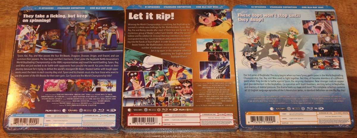 Beyblade Original Classic First Series (Blu-ray) for sale online