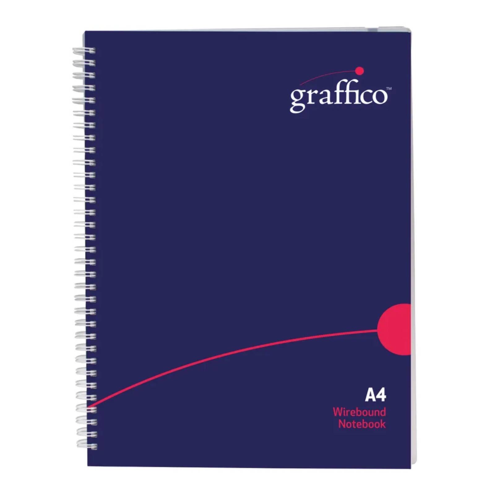 Graffico by  Hard Cover Wirebound Notebook 160pg A4 EN08810 EN08810 - Image 2