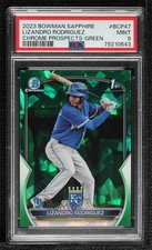 2023 Bowman Sapphire Edition Green 41/60 Lizandro Rodriguez PSA 9 MINT 03ox