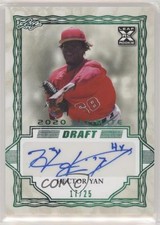 2020 Leaf Ultimate Draft Emerald Spectrum 17/25 Hector Yan #BA-HY1 Auto n1u