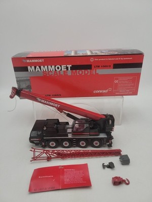 Conrad 110097 1:50 Scale Mammoet LTM 1060/2 Telescopic Crane Diecast Model EX