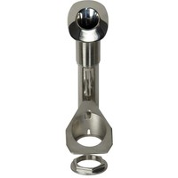 C.E. Smith 80 Schraubenlose Flush-Mount Stabhalter 30° SS Gussboden 53688C Boot