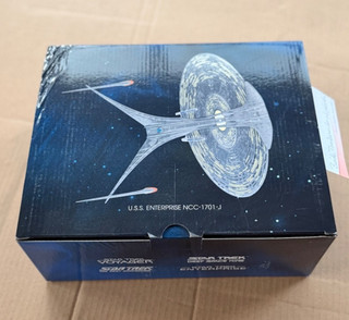 U.S.S. Enterprise NCC1701 J Star Trek XL Raumschiff Modell Metall 24cm Eaglemos