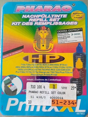 Druckertinte Bulk Ink Cyan Yellow Magenta jeweils 50 ml versiegelt 