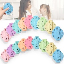 18 Pcs Math Fidget Spinners,,Fidget Toys for Kids Ages 3-12,Multiplication Fi...