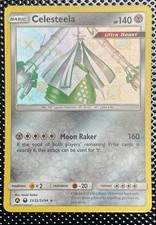 Pokémon TCG Celesteela Hidden Fates SV32/SV94 Shiny Holo Rare