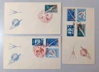 Soviet Union USSR FDC First Day Cover Mi 2473 - 2475 A and B