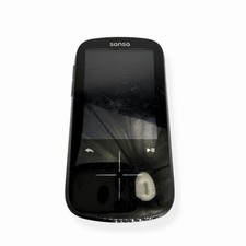 SanDisk Sansa Fuze  8GB Digital Media MP3 Player Black Tested