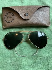 VTG 1980's 58 14MM B L Ray-Ban Outdoorsman Aviator Sunglasses
