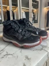 Nike Air Jordan 11 Retro Bred Black Red Mens Shoes Size 10.5