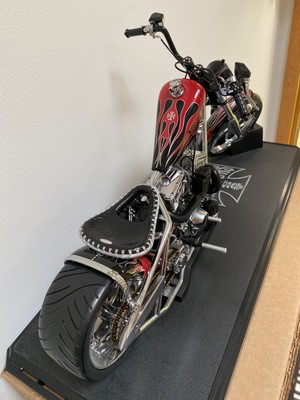 2004 West Coast Choppers 1:5 Scale Jesse James Penny Saved Back