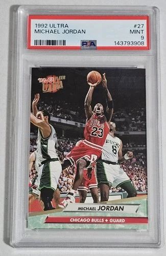 1992 Fleer Ultra Michael Jordan #27 PSA 9