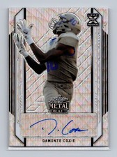 2021 Leaf Damonte Coxie Metal Draft Auto Rookie RC /75
