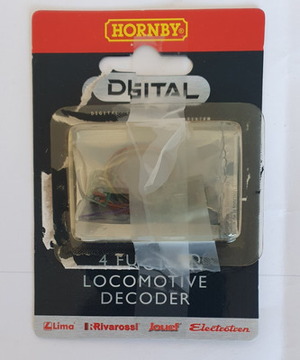 Hornby Digital 4 Funktionen Lokdecoder Spur R8215 OO - offen aber unbenutzt