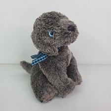 Ty Beanie Baby Frisbee the Dog Weimaraner Blue Eyes 2001