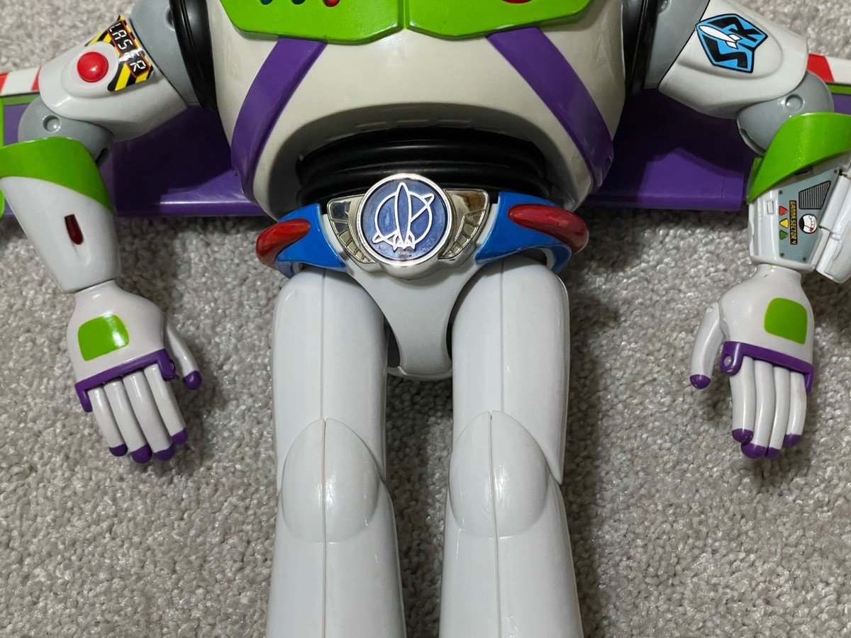 Ultra Rare 2010 Thinkway Toys Talking Buzz Lightyear with New