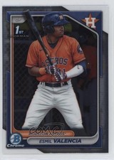 2024 Bowman Chrome Prospects Esmil Valencia #BCP-75 11gl