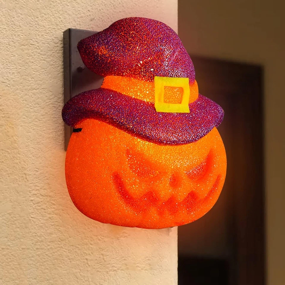 Fundas de Luz de Calabaza Хэллоуин 2 Piezas, 23x30 см, Decoración Внешний вид - Изображение 4 из 4