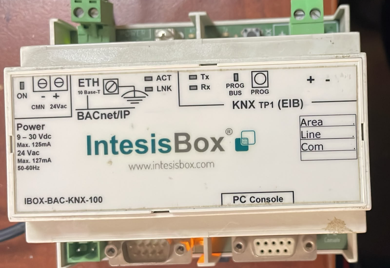 IntesisBox IBOX-BAC-KNX-100
