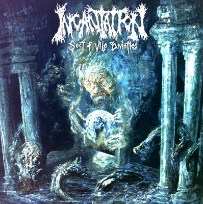 Incantation - Sect Of Vile Divinities LP Green Vinyl (VG+) '