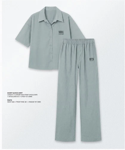 BTS- 'ARIRANG' (NORMAL x CALVIN KLEIN SLEEPWEAR)SLEEPWEAR SET ONLY