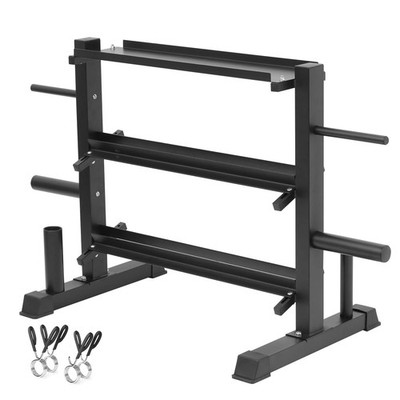 Cometofit Adjustable Dumbbell Rack Organizer Stand Storage Rack Kettlebells