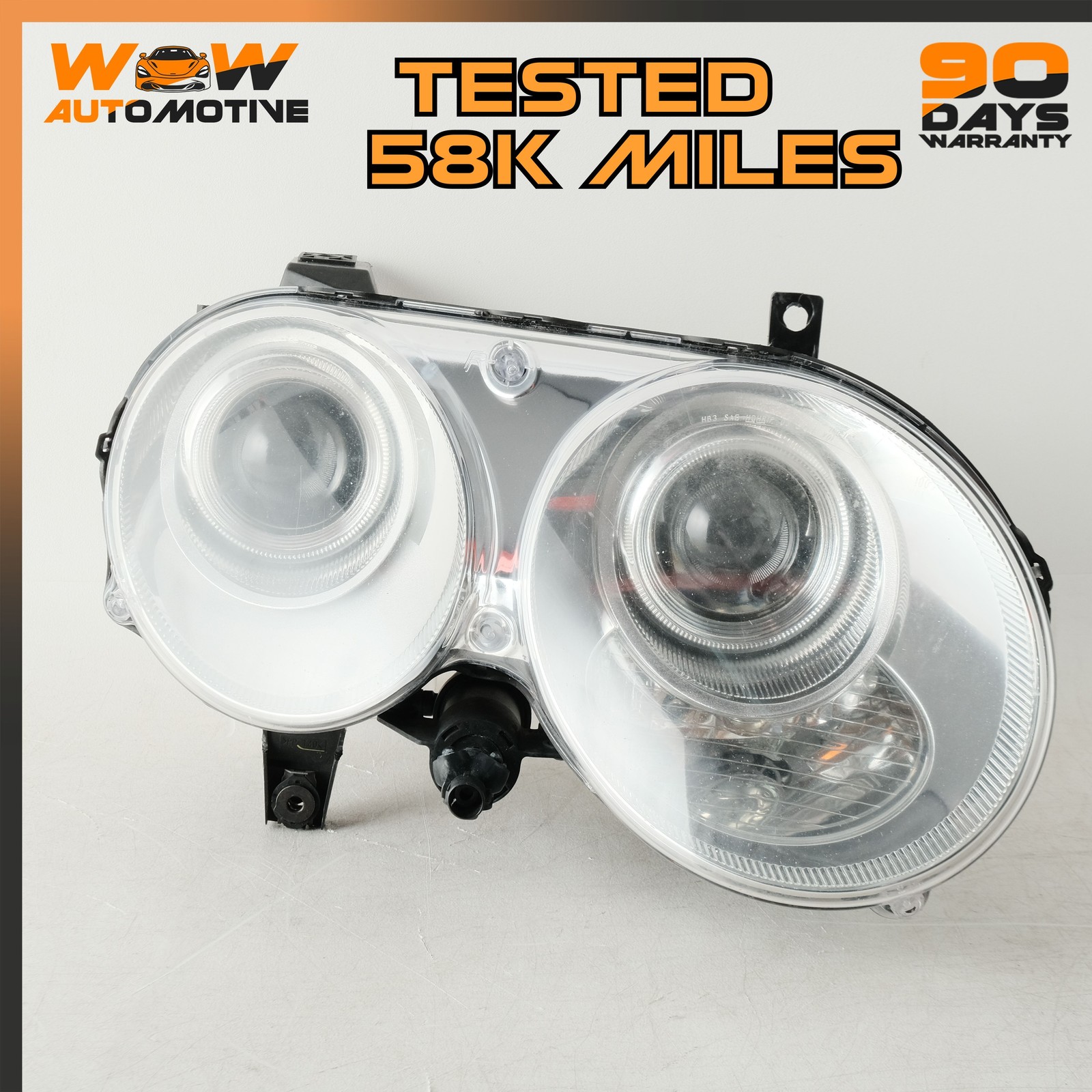 07-11 BENTLEY CONTINENTAL GTC FRONT RIGHT HEADLIGHT ASSEMBLY XENON 3W1941016M OE