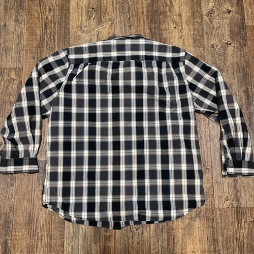 Carhartt Herren Langarm Button Plaid Flanell Hemd XL Relaxed Fit - Bild 7 von 7
