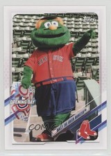 2021 Topps Opening Day Mascots Wally The Green Monster #M-2 rg5
