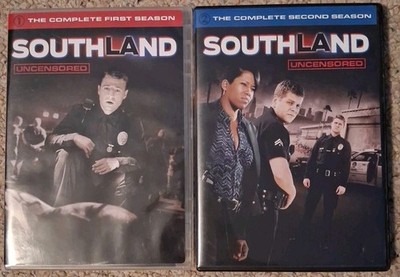 RARE OOP! Southland The Complete First & Second Seasons Uncensored DVD Sets