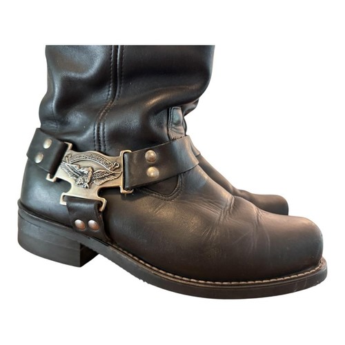 Harley Davidson Harness Biker Boot Men size 10 - Picture 5 of 11