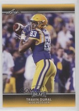 2017 Leaf Draft Gold Travin Dural #67 0c4