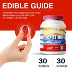NYO3 Krill Oil Omega 3 with EPA DHA, High Content Absorption Pure Antarctic