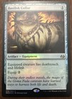 MTG Magic the Gathering: FOIL Basilisk Collar (The List) — photo 1