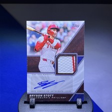 2026 Topps Series 1 Bryson Stott Major League Material Relic Auto